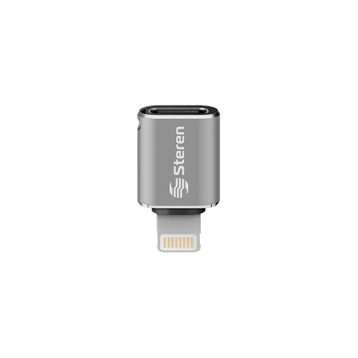 [POD-458] Adaptador Jack USB-C a Plug Lightning Steren