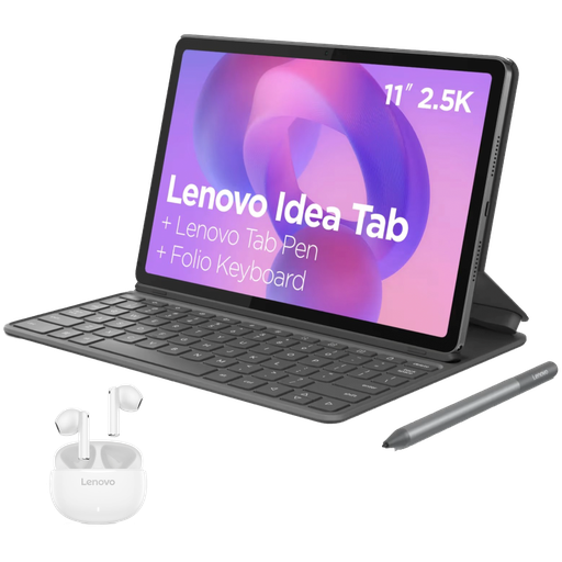 [ZAFR0881PA] Tablet Lenovo Idea Tab + Funda con Teclado + Audífonos E310 Blancos