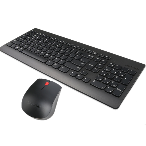[GX30N81782] Mouse + Teclado Inalámbricos Lenovo 510 Black de Color Negro
