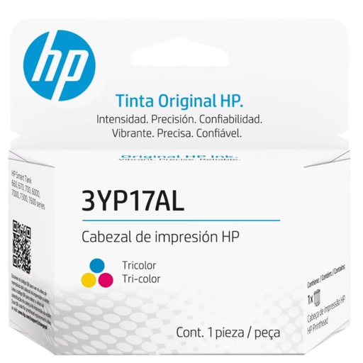 [3YP17AL] Cabezal de Colores para Impresora HP GT