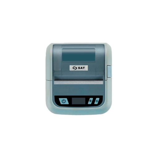 [4070024000162] Impresora Térmica Recargable Bluetooth SAT AF330 de Color Gris de Punto de Venta para Recibos
