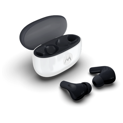 [PG38C08161] Audífonos Bluetooth Motorola Moto Buds 2 PANTONE Carbon Negros