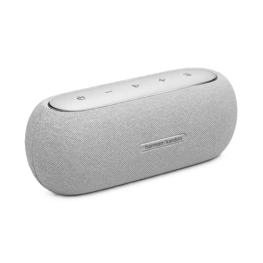 [HKLUNAGRYAM] Bocina Recargable Harman Kardon Luna Gray de Color Gris