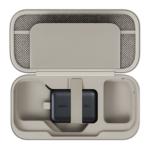 [ENA001fqSA-V1] Estuche de Carga Belkin Sand para Nintendo Switch 2 + Power Bank