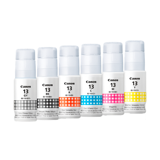 [4695C003AA] MEGA Kit de 6 Tintas Canon GI-13