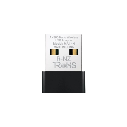 [0852500042] Receptor / Antena Inalámbrica de Wi-Fi USB-A Mercusys AX300 MA14N EU/1.0 para Computadora