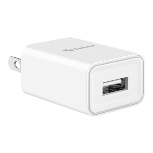 [ELI-705] Adaptador de Corriente Steren USB-A de Color Blanco