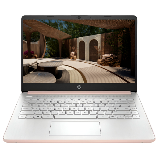 [D0SN9UA#ABA] Laptop HP 14-dq6105dx Pale Rose Gold de Color Rosado/Dorado