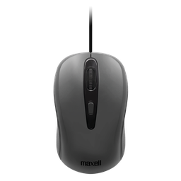[MOWR-101] Mouse Maxell Básico Óptico de color Gris con Cable MOWR-101