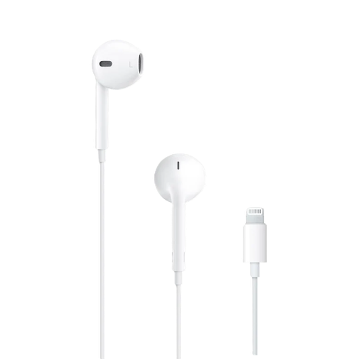 [MWTY3AM/A] Audífonos Apple EarPods Blancos con Cable de Conector Lightning
